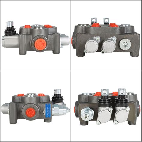 Buy waltyotur Hydraulic Directional Control Valve, 2 Spool 25 GPM ...