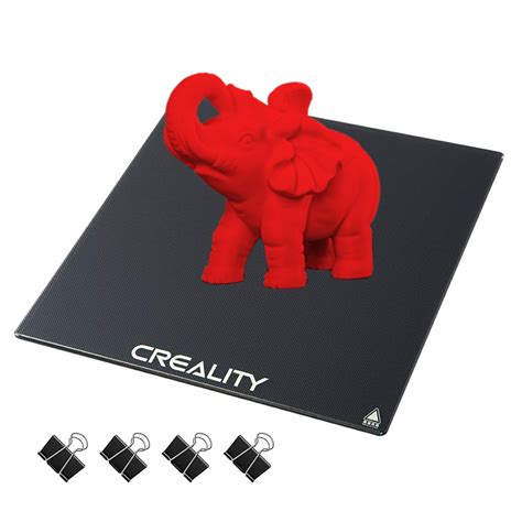 Buy Creality Ender 3 Glass Bed, Upgraded 3D Printer Platform Tempered ...