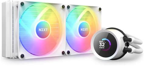 NZXT Kraken 240 RGB 240mm CPU Liquid Cooler/AIO with with LCD Display ...