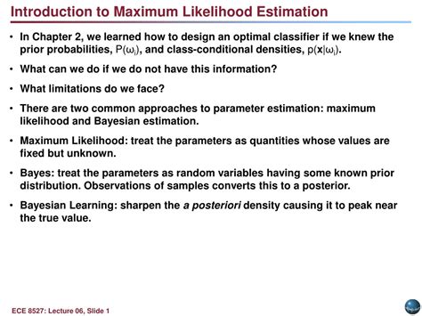 Image result for Maximum Likelihood Estimation Example