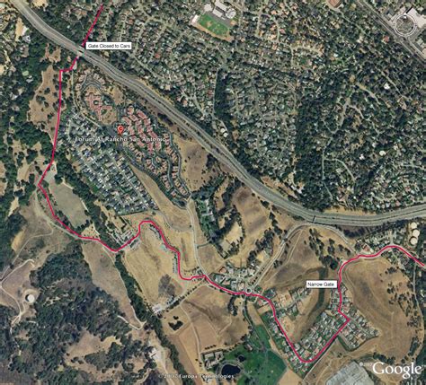 Rancho San Antonio Stevens Creek Trail info