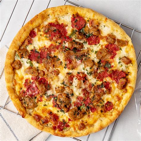 Vicolo Pizza - Roasted Mushroom with Sun Dried Tomatoes & Basil (Corn ...