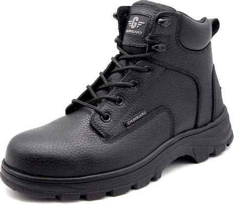 Buy CHUNGUARD Steel Toe Work Boots for Men, Waterproof Leather Safety ...