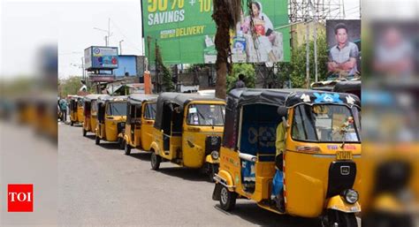 Cab, auto drivers struggle to find passengers in Hyderabad | Hyderabad ...
