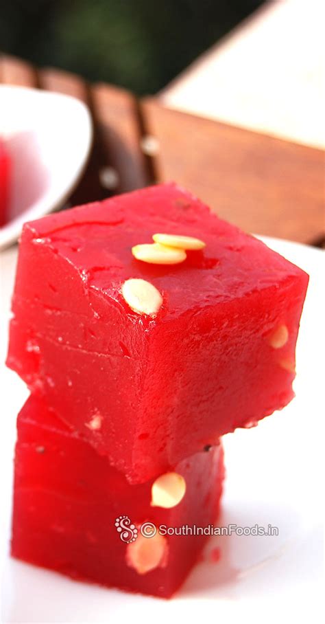 Corn flour halwa-Karachi halwa-How to make-Step by step photos and video