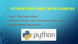 Image result for Python Check Input Type