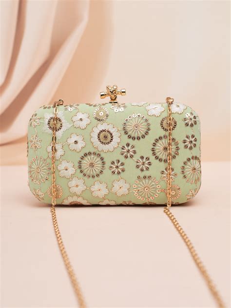 Artklim Mint Blossom Clutch