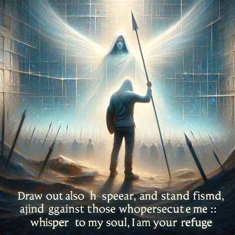 What does Psalms 35:3 mean? | Bible Art