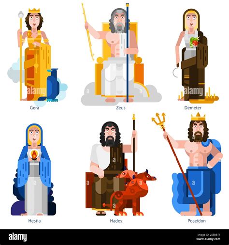 Poseidon And Demeter