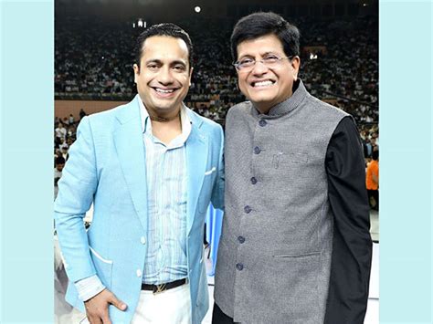 Central Minister Piyush Goyal boosted the morale of the youth at Dr ...