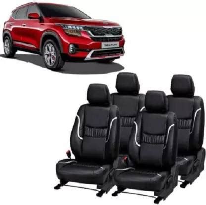 autodesign PU Leather Car Seat Cover For Kia Seltos Price in India ...