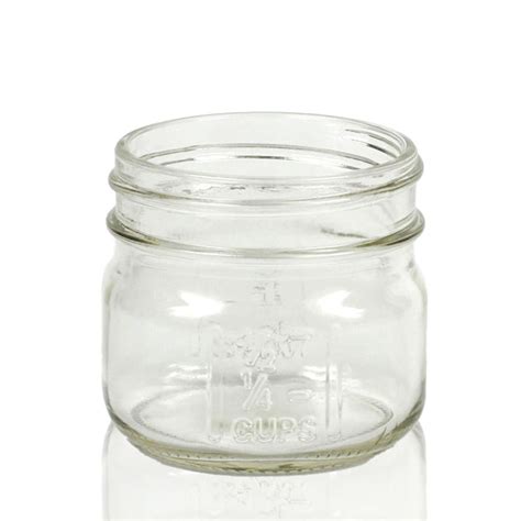 4 Oz. Squat Mason Jar | 12 Pack - Best Containers