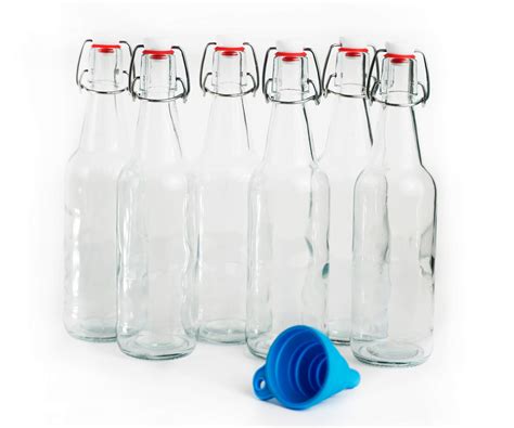 Buy Joshua Tree Kombucha Flip Top Glass Bottles - Clear Swing Glass ...