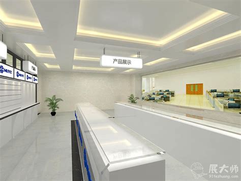 300平米展厅设计装修效果图-中核_深圳尚泰装饰