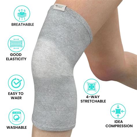 Bamboo Compression Knee Sleeves – BodySupport