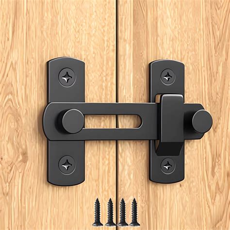 Amazon.com: DOUBLE 2 C Barn Door Lock, Sliding Barn Door Lock Hardware ...