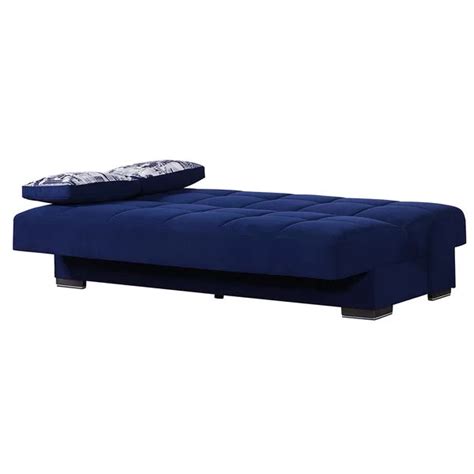 3 Seater Sofa: Soho 74 in. Fabric 3-Seater Twin 3-in-1 Sleeper Sofa Be ...