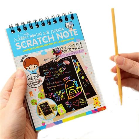 Fun scratch painting diy toy big blow painting children educational ...