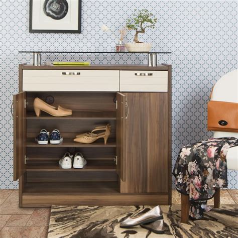 Buy Akron-Crystal Shoe Rack from Home Centre at just INR 29995.0