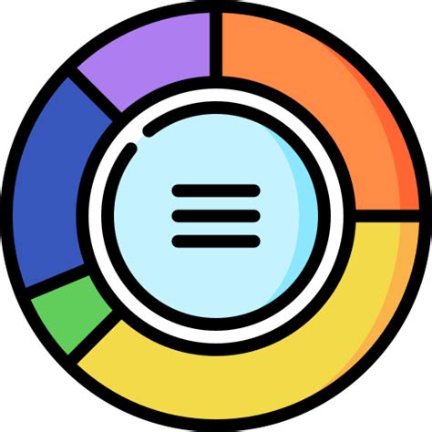 Donut chart - Free business icons