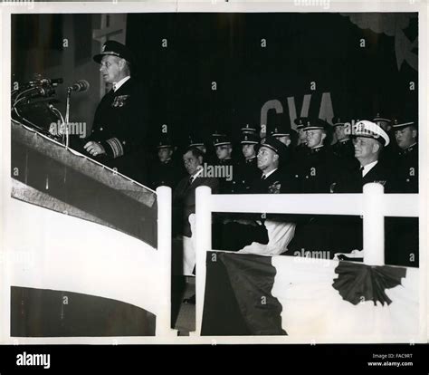1962 - USS Independence CVA 62: Rear Admiral Chester C. Wood ...