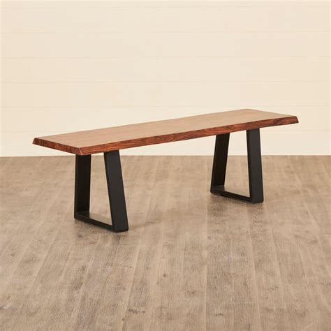 Buy Raga Sheesham Wood Dining Bench - Brown from Home Centre at just ...