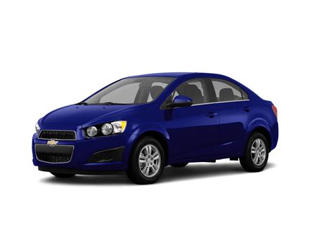 Blue Chevy Sonic Sedan