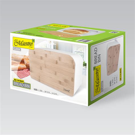 Kutija za hleb Maestro MR1770W | Volim svoj dom