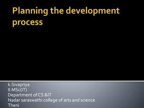 Image result for Development Planning Process
