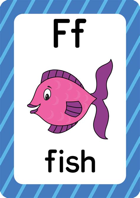 Flash Cards Letter F at Kristin Knight blog