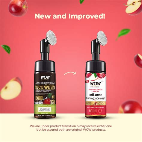 Buy WOW Skin Science Apple Cider Vinegar Face Wash Online