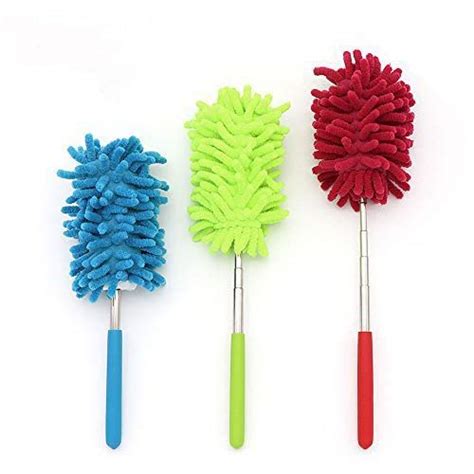 3 Pack Microfiber Duster, MCOMCE Microfiber Hand Duster Washable ...