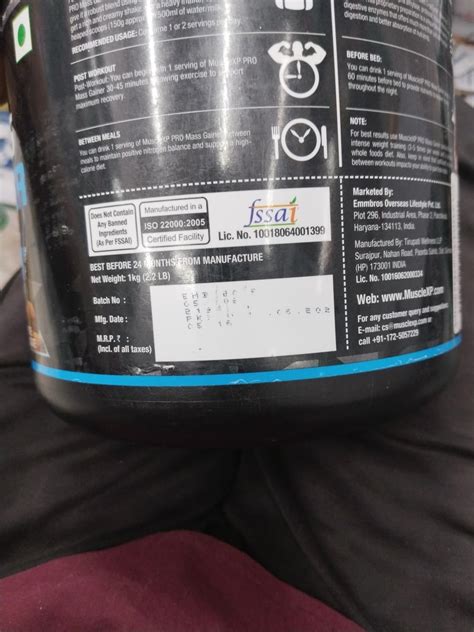 MuscleXP Pro Mass Gainer - With Whey Protein, Isolate, 25 Vitamins and ...