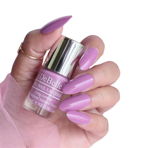 Buy DeBelle Gel Creme Nail Polish Flamboyant Florina (Dark Pink Mauve ...