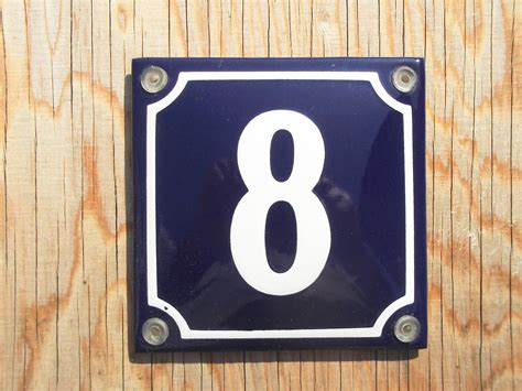 Image result for Number 8 Sign