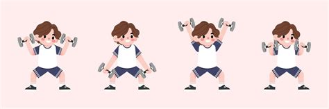 Different Types of Exercise Cartoon 的图像结果