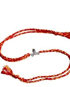 Buy Shyle 925 Solid Sterling Silver Rakhi,Moh Auspicious Krishna Moli ...
