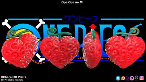 Ope Ope No Mi - One Piece 3D model 3D printable | CGTrader