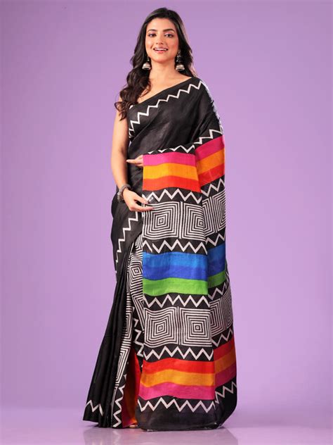 Buy Pure Murshidabad Silk Saree Online | AEVUM