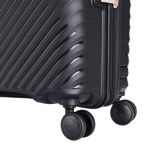 Shop American Tourister Hard Case Trolley Luggage Black Online
