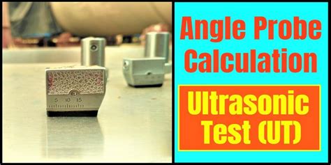 Image result for Angle Probe Resolution Block Check