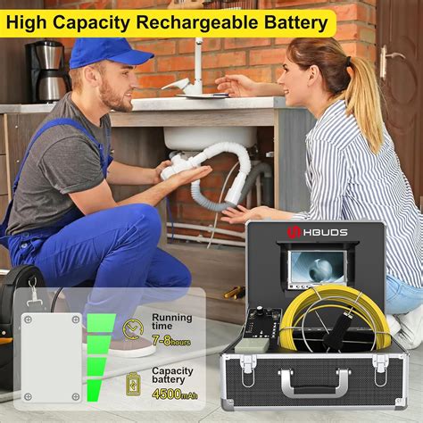 HBUDS Pipe Pipeline Inspection Camera, Drain Sewer India | Ubuy