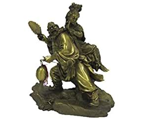 StealStreet SS-MU-1143 9.75" Zhong Kui and Sister Figurine : Amazon.in ...