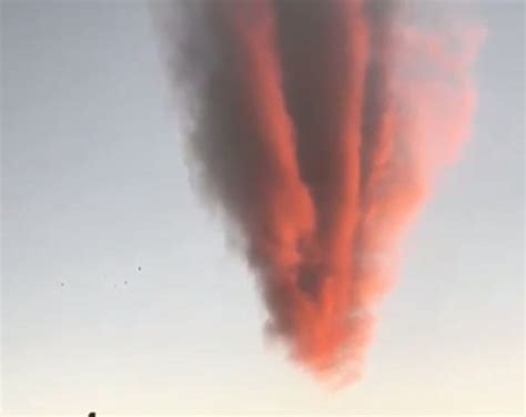 Falling meteorite or a tornado? Apocalyptic cloud stuns Brazilian ...