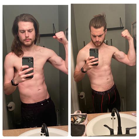 Progress Pics of 10 lbs Muscle Gain 6 feet 1 Male 165 lbs to 175 lbs ...