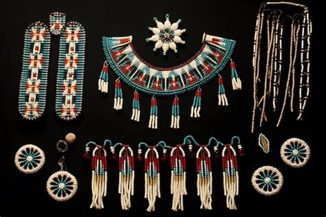 Image result for Native American Beadwork Designs