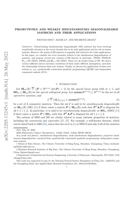 Image result for Imultaneously Diagonalizable