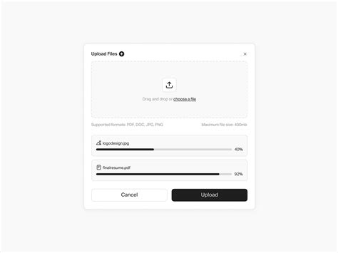 Image result for CSS File Upload Modal