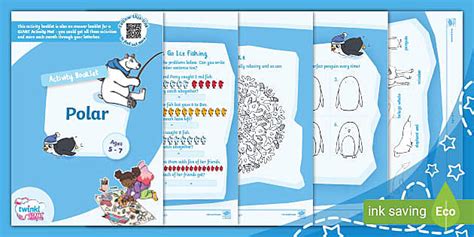 Polar Activity Booklet (Ages 5 - 7) (teacher made) - Twinkl