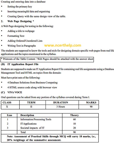 Cbse Computer Syllabus Class 10 的图像结果